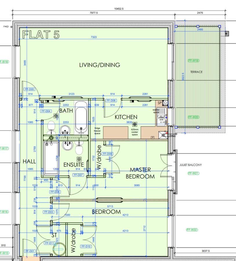 Exec 2Bed 2Bath Serviced Apartment Balcony Parking Milton Keynes Luaran gambar